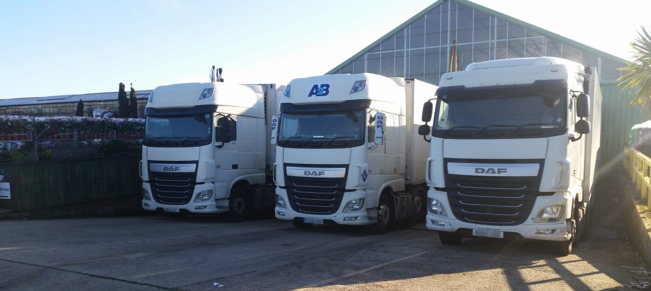 A2B truck in winter conditions